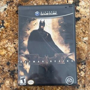 Nintendo GameCube Batman Begins - Black and Gold